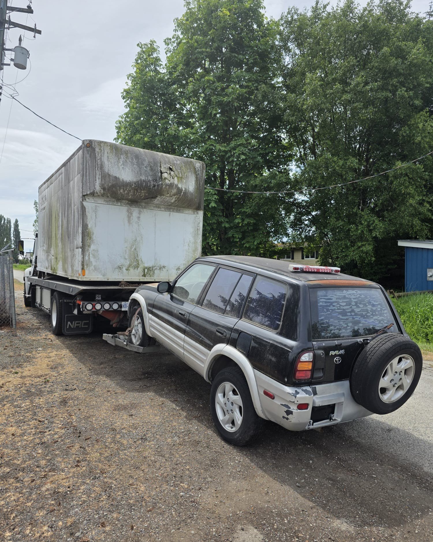 Local scrap car removal service area in Vancouver